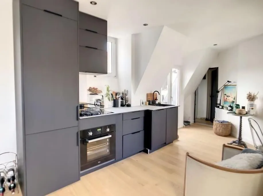 Design Proche Tour Eiffel Avec Balcon Apartment *